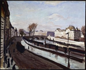 París, Quai des Grands-Augustins de Albert Marquet