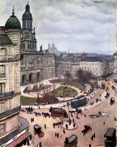 Place de la Trinité en París, 1911 de Albert Marquet
