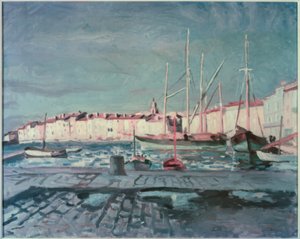 Puerto de St-Tropez de Albert Marquet