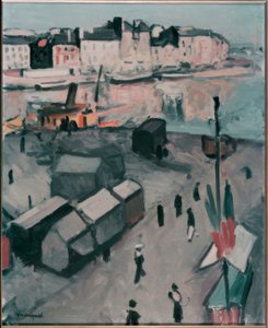 Puerto de Le Havre de Albert Marquet
