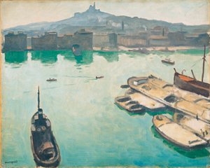 Puerto de Marsella de Albert Marquet