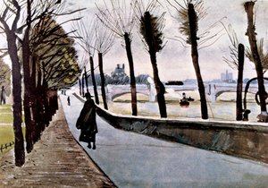 Quai du Louvre, verano, 1906 de Albert Marquet