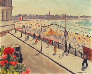 Paseo marítimo, Las Arenas de Olonne; Bord de mer, Les Sables d