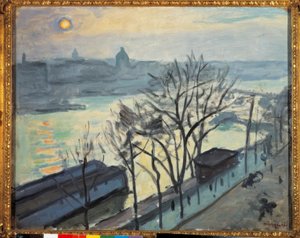 Sol sobre París. El Quai du Louvre de Albert Marquet