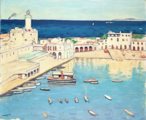 El Almirantazgo en Argel de Albert Marquet
