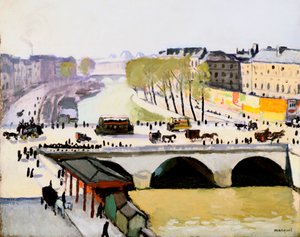 El puente en St Michael, 1910 de Albert Marquet