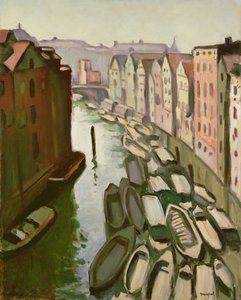 Los muelles de Hamburgo de Albert Marquet