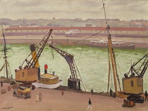 Puerto de Boulogne-sur-Mer de Albert Marquet
