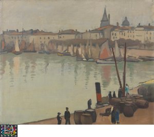Puerto de La Rochelle de Albert Marquet