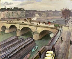 El Sena en París, c.1907 (óleo sobre lienzo) de Albert Marquet