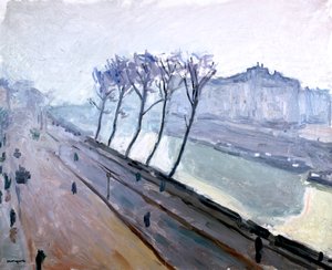 El Sena en París, principios del siglo XX de Albert Marquet