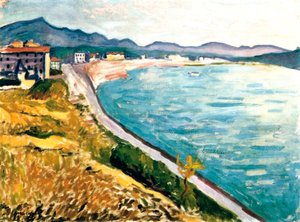 Vista de Saint-Jean-de-Luz, 1907 de Albert Marquet
