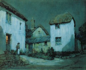 Una Calle a la Luz de la Luna, Heavitree, Exeter
