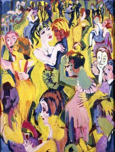 Baile de disfraces en Mendrisio, 1926 de Albert Muller