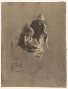 Familia de la granja de Albert  Neuhuys