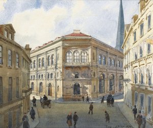 Vista de la Bolsa de Riga