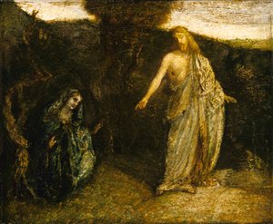 Cristo apareciendo a María