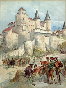 Un prisionero, Francisco I (1494-1547) fue encerrado en una torre del Alcázar en Madrid (España) hasta 1526