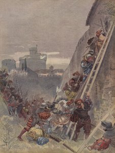 Borbón es asesinado en el asalto a Roma, el 6 de mayo de 1527