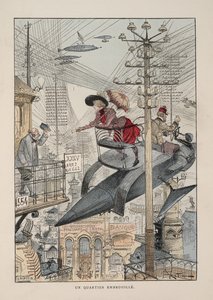 Ilustración para Le vingtième siècle: La vie électrique de Albert Robida