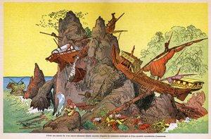 Simbad el marino de Albert Robida