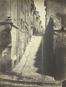 Rue des Grands Carmes, vista tomada de la Rue Ste. Marthe, 1862
