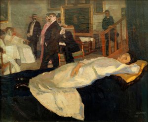 Escena de taller de Albert Weisgerber
