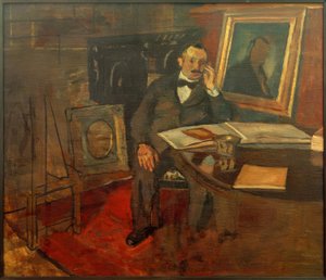 Retrato de Ludwig Löb Prager de Albert Weisgerber