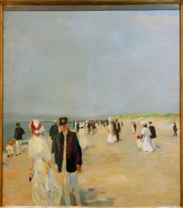 Playa en Norderney de Albert Weisgerber