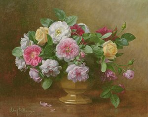 Un cuenco de rosas AB1192 de Albert Williams