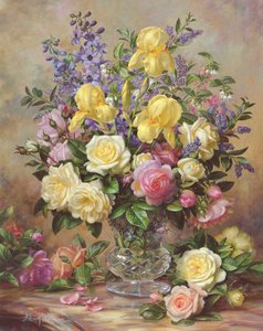 Gloria floral de junio de Albert Williams