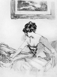 Un estudio, finales del siglo XIX, 1913 de Albert de Belleroche