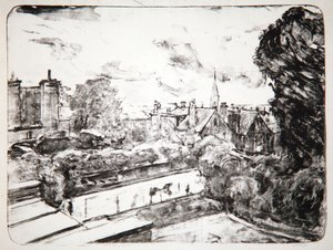 Hampstead, 1916 de Albert de Belleroche