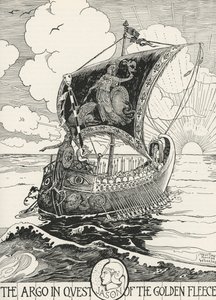 Jasón y los argonautas en el Argo de Albertine Randall Wheelan