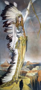 Marquesa Luisa Casati, Gran Cañón