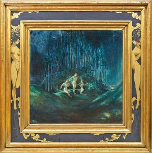 Nocturno de Chopin(óleo sobre lienzo