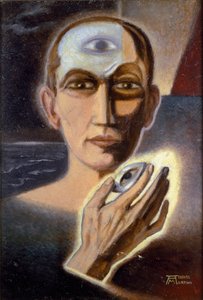 El ojo y el espíritu humano (óleo sobre lienzo