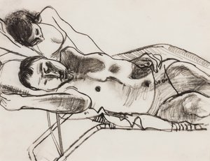 En los lettini de Alberto Morrocco