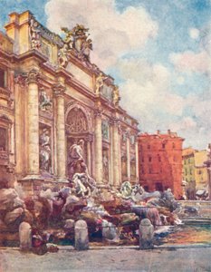 Fuente de Trevi, c1905