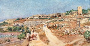 El teatro y la calle de las tumbas, Siracusa