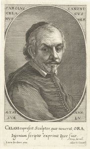 Retrato de Carolus Celanus de Albertus Clouwet