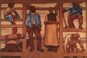 Los vivos de Albin Egger Lienz