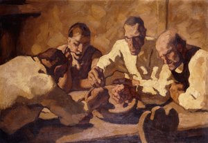 La Comida de Albin Egger Lienz
