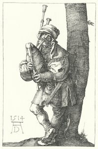Gaitero de Albrecht (after) Durer or Duerer