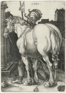 El caballo grande de Albrecht (after) Durer or Duerer