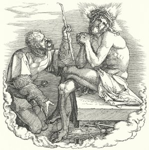 Página de título de La Gran Pasión de Albrecht Dürer, que representa los últimos días de Cristo en la Tierra de Albrecht (after) Durer or Duerer