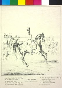 Emperador de Austria Francisco José I de Albrecht Adam