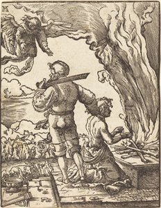 El Sacrificio de Abraham de Albrecht Altdorfer