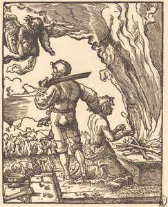 El sacrificio de Abraham de Albrecht Altdorfer