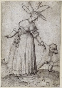 Altdorfer, Albrecht - Venus y Cupido de Albrecht Altdorfer